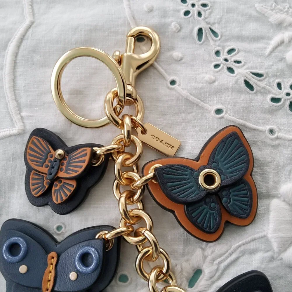 Coach Butterfly Bag Charm - Picture 2 of 6